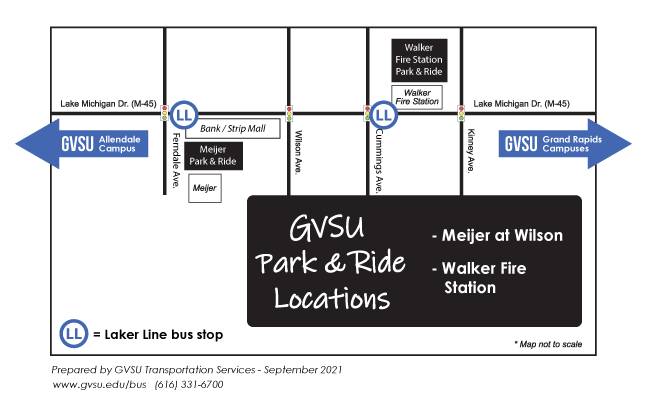 Park & Ride - GVSU Transportation Services - Grand Valley State University